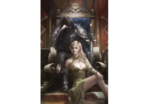 Throne Art Print