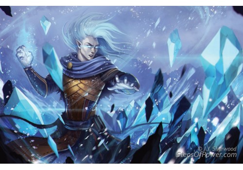 Jikun Ice Mage Art Print